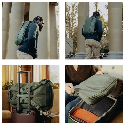 Plecak podróżny Peak Design Travel Backpack 2w1 Zestaw 40L Base Day Pack