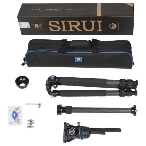 Statyw wideo carbon Sirui R-3213X głowica olejowa S5 do kamer lunet