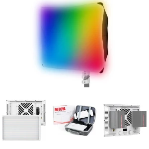 Lampa panelowa LED MITOYA APISTO 100 RGB video studyjna fotograficzna mocna