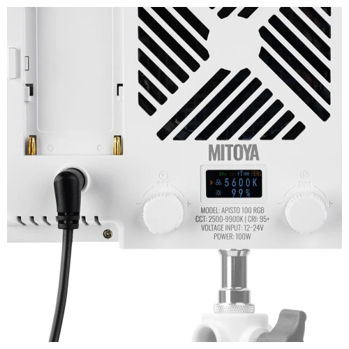 Lampa panelowa LED MITOYA APISTO 100 RGB video studyjna fotograficzna mocna
