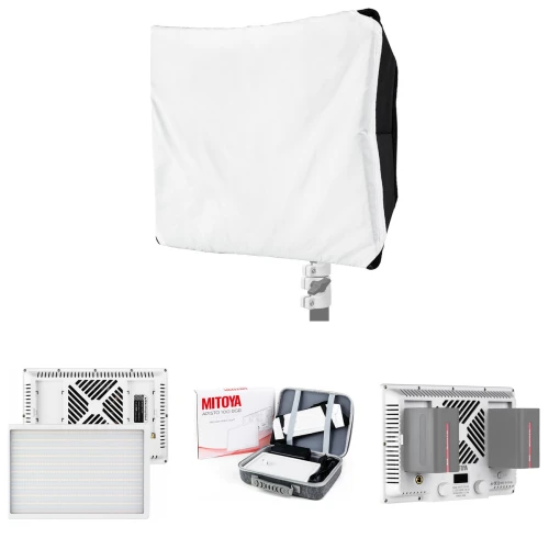 Lampa panelowa LED MITOYA APISTO 100 RGB video studyjna fotograficzna mocna