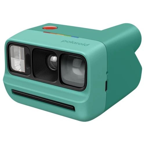 Aparat natychmiastowy Polaroid Go Gen 3 Teal + Pasek Naklejki Zestaw