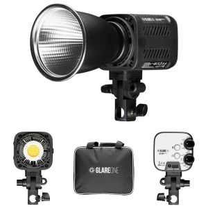 Lampa studyjna LED światła ciągłego GlareOne 100W BiColor Bowens do wideo