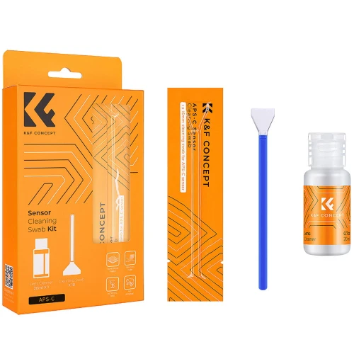 Zestaw czyszczący K&F Concept do matryc APS-C Sensor Cleaning Swab Kit