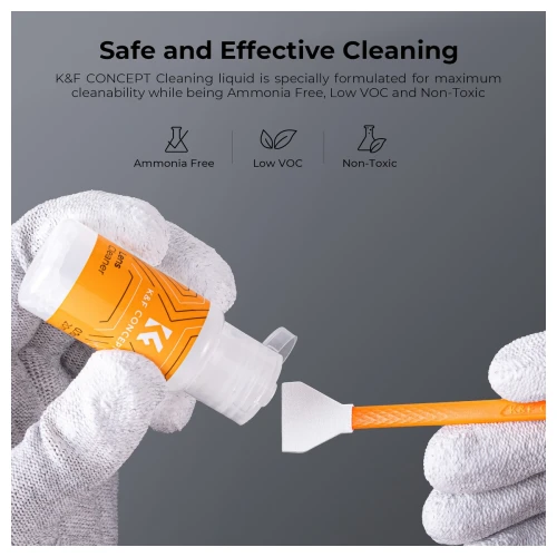 Zestaw czyszczący K&F Concept do matryc APS-C Sensor Cleaning Swab Kit