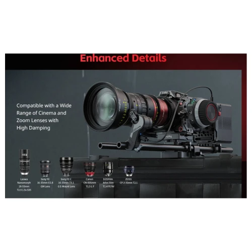 Follow Focus Bezprzewodowy SmallRig 4296 Zestaw Lite do Aparatu Kamery