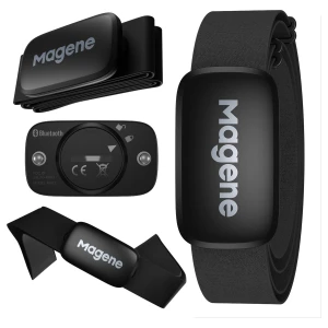 Czujnik Tętna Pas Piersiowy Magene H003 Pulsometr Bluetooth ANT+ Zwift