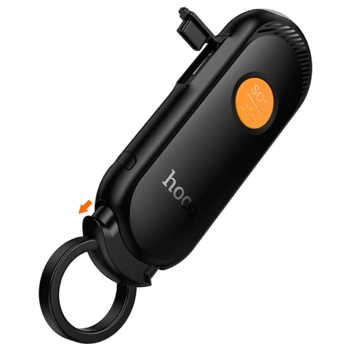 Hoco E99 Lokalizator GPS Bluetooth Apple Find My Latarka Alarm 120dB Brelok