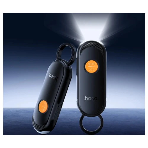 Hoco E99 Lokalizator GPS Bluetooth Apple Find My Latarka Alarm 120dB Brelok