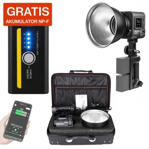 Lampa LED Yongnuo YNLUX100 3200-5600K Kit + Walizka