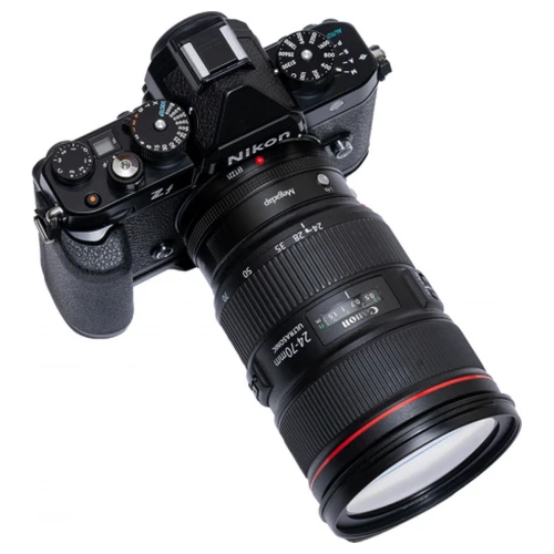 Adapter Megadap EFTZ21 Canon EF do Nikon Z Autofocus AF EXIF