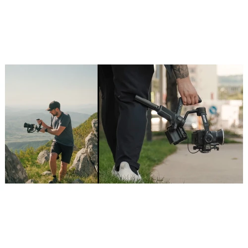 Gimbal ręczny FeiyuTech Scorp 3 Kit do aparatów VDSLR kamery 3,5kg AI