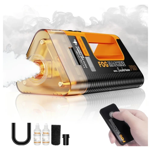 Generator Wytwornica Dymu Lensgo Smoke Master Pro 100W Akumulator Foto Video