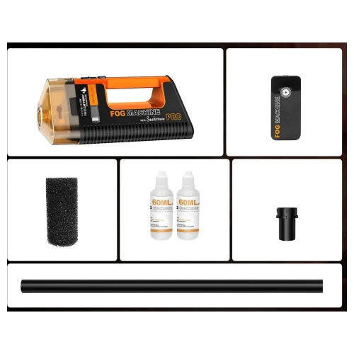 Generator Wytwornica Dymu Lensgo Smoke Master Pro 100W Akumulator Foto Video