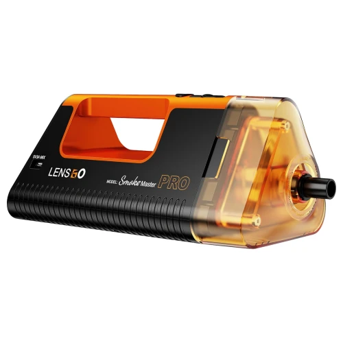 Generator Wytwornica Dymu Lensgo Smoke Master Pro 100W Akumulator Foto Video