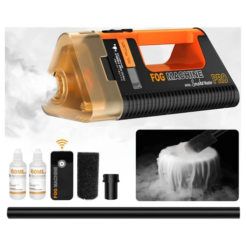 Generator Wytwornica Dymu Lensgo Smoke Master Pro 100W Akumulator Foto Video