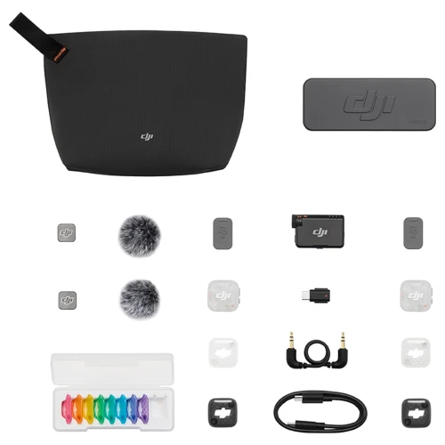 Mikrofon Bezprzewodowy DJI Mic Mini 2S Set (2 TX + 1 RX) Krawatowy Etui