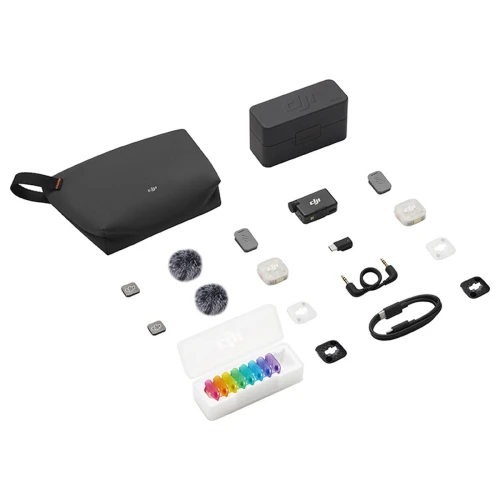 Mikrofon Bezprzewodowy DJI Mic Mini 2S Set (2 TX + 1 RX) Krawatowy Etui