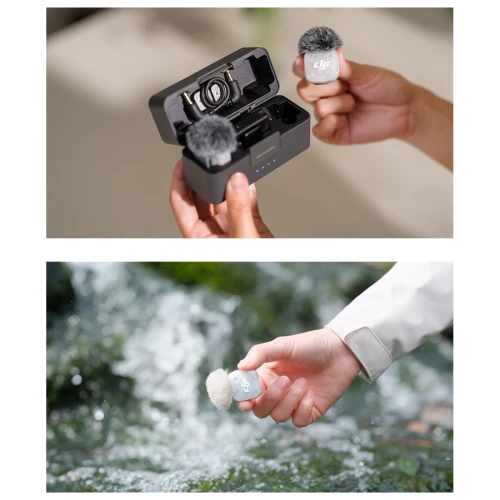 Mikrofon Bezprzewodowy DJI Mic Mini 2S Set (2 TX + 1 RX) Krawatowy Etui