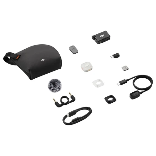 Mikrofon Bezprzewodowy DJI Mic Mini 2S (1 TX + 1 RX) Krawatowy 32bit Float