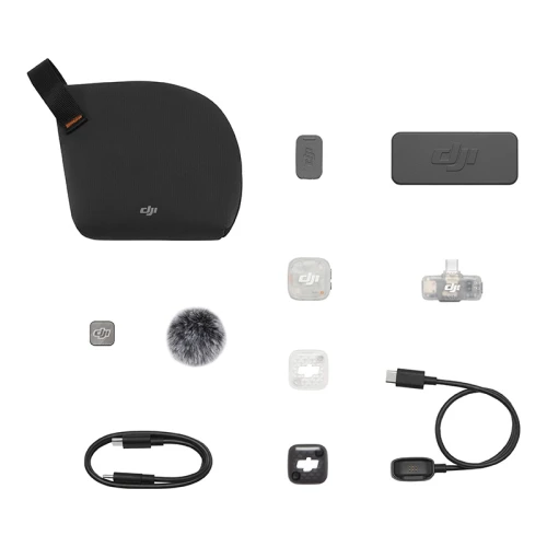 Mikrofon bezprzewodowy DJI Mic Mini 2S 1 TX + 1 Mobile RX do vloga smartfona