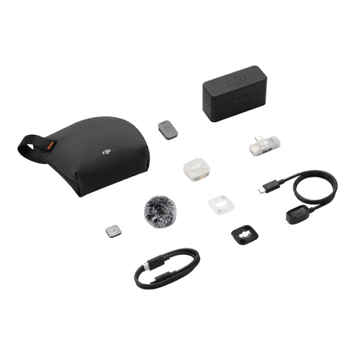 Mikrofon bezprzewodowy DJI Mic Mini 2S 1 TX + 1 Mobile RX do vloga smartfona