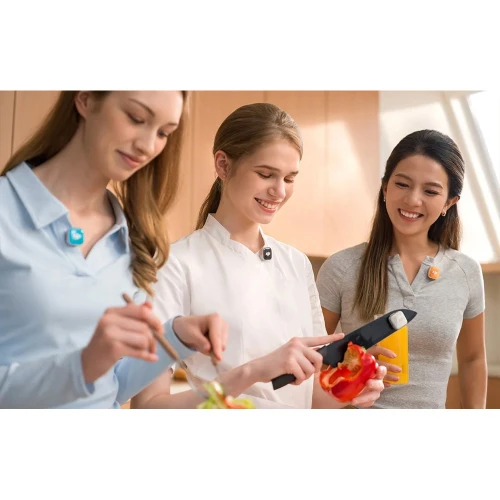 DJI Mic Mini 2S Osłony Magnetyczne Nakładki Kolorowe do Mikrofonu 8 szt