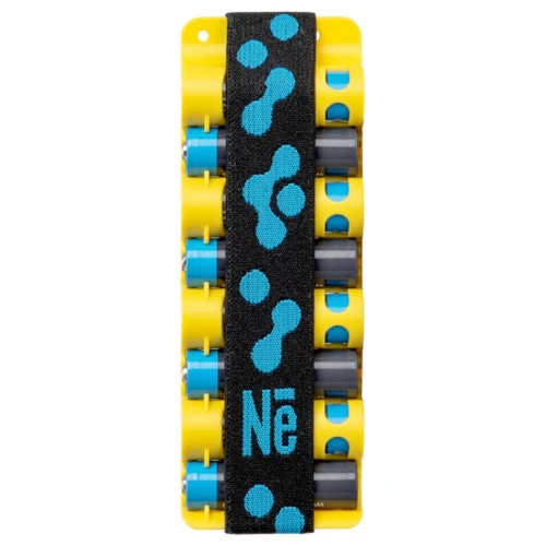 Organizer na baterie AA etui pojemnik akumulatorki Newell BattHolder zolty