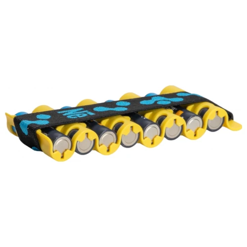 Organizer na baterie AA etui pojemnik akumulatorki Newell BattHolder zolty
