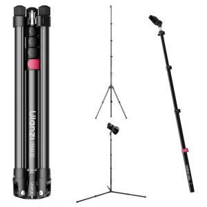 Statyw oświetleniowy Ulanzi TT43II 210cm Monopod Boom Głowica LA08 LED 1/4