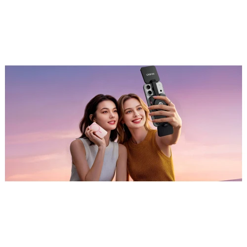 Lampa LED do telefonu smartfona MagSafe selfie wideo Ulanzi GL01 różowa