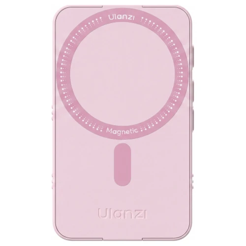 Lampa LED do telefonu smartfona MagSafe selfie wideo Ulanzi GL01 różowa