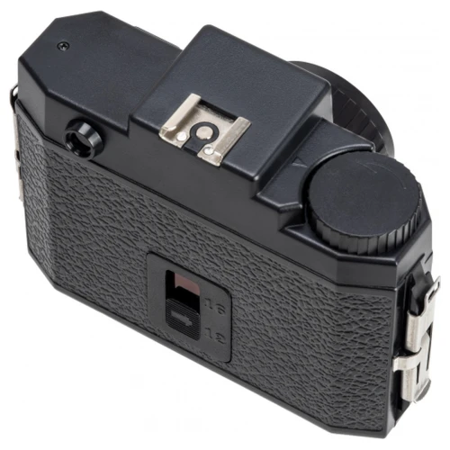 Aparat Analogowy Holga 120N Czarny + 2 Maski Kadru 6x6 6x4.5 Pasek Dekielek