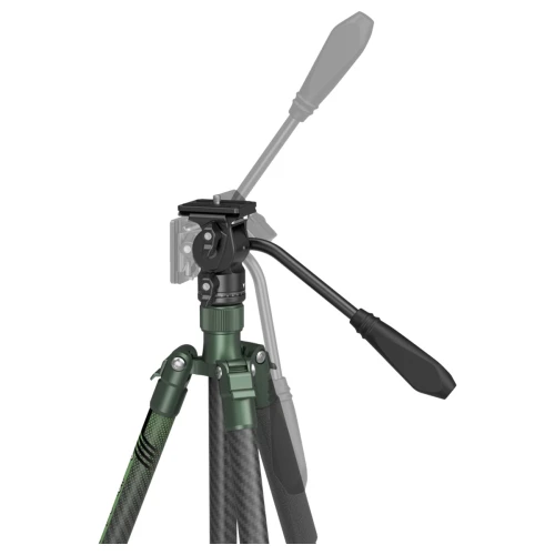 Płynna Głowica Wideo Olejowa SmallRig 3259 CH10 Lekka 279g Panorama 360°