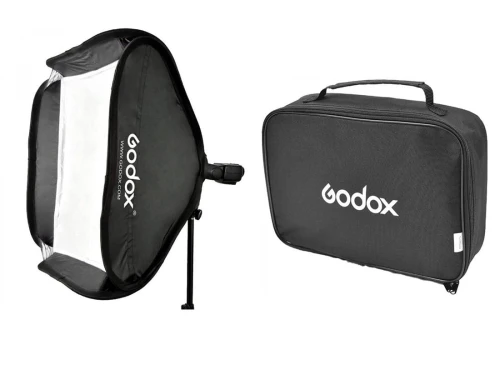  Softbox reporterski Godox SFUV8080 80x80cm + uchwyt S Zestaw plenerowy 