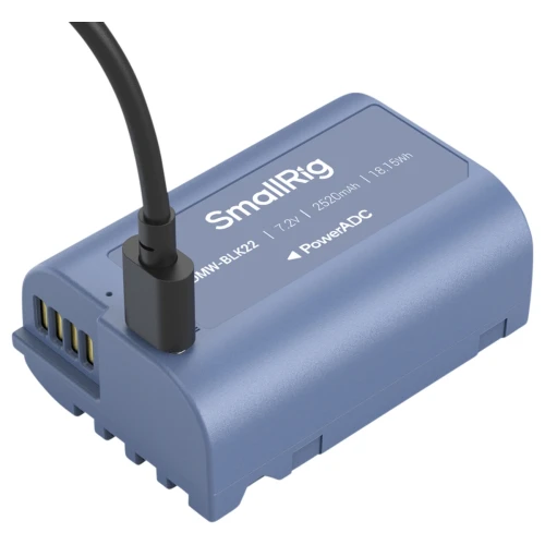 SmallRig 4906 Akumulator Bateria USB-C DMW-BLK22 Panasonic Lumix S5 II GH6