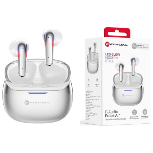 Słuchawki Bezprzewodowe Douszne TWS Bluetooth 6.0 ENC Forcell Pulse Air