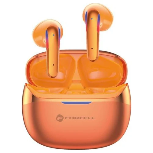 Słuchawki Bezprzewodowe Douszne TWS Forcell Pulse Air Bluetooth 6.0 ENC Złote