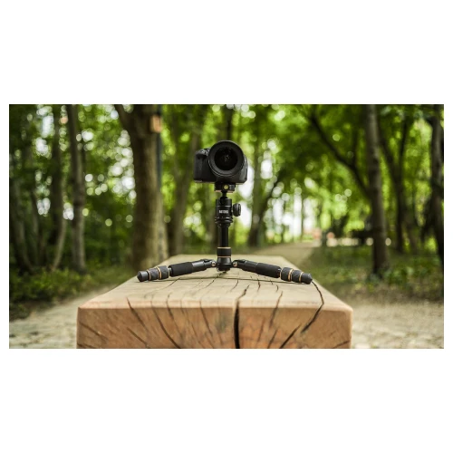 Mini Statyw Fotograficzny Biurkowy do Aparatu Telefonu Głowica Kulowa 55cm