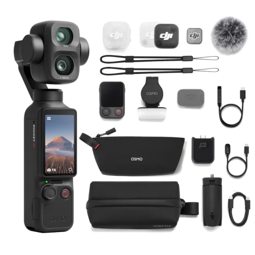 Kamera z Gimbalem DJI Osmo Pocket 4P Vlog Combo Zestaw 4K