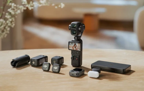 Kamera z Gimbalem DJI Osmo Pocket 4P Vlog Combo Zestaw 4K