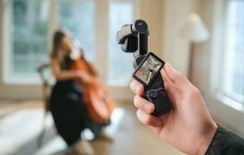 Kamera z Gimbalem DJI Osmo Pocket 4P Vlog Combo Zestaw 4K