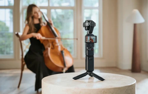 Kamera z Gimbalem DJI Osmo Pocket 4P Vlog Combo Zestaw 4K