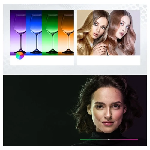 Zestaw studyjny Neewer RGB1200 LED dwie lampy 60W + statywy + wrota