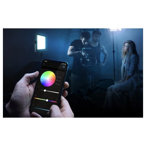 Zestaw studyjny Neewer RGB1200 LED dwie lampy 60W + statywy + wrota