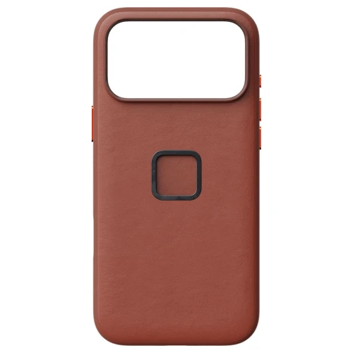 Etui Peak Design iPhone 18 Pro Max SlimLink MagSafe Redwood Clarino Skóra