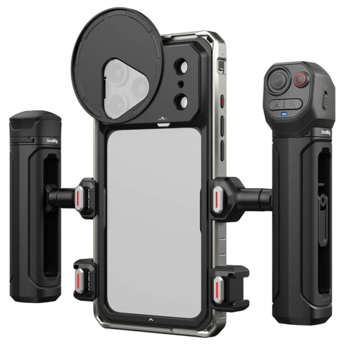 SmallRig 6902 Klatka Operatorska iPhone 18 Pro Uchwyty Zestaw Wideo Rig