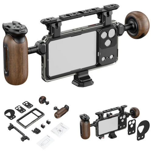 SmallRig 6904 Klatka Operatorska iPhone 18 Pro Cinema Kit Rig Wideo Uchwyty