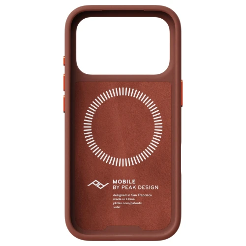 Etui Peak Design iPhone 18 Pro Case MagSafe Plecki Obudowa Redwood Clarino