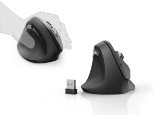 Ergonomiczna mysz bezprzewodowa Hama EMW-500L